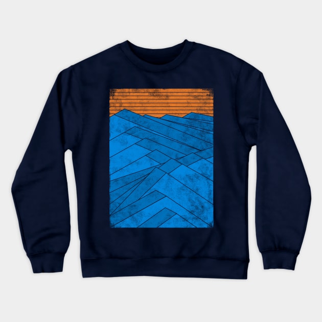 Waves Crewneck Sweatshirt by bulografik